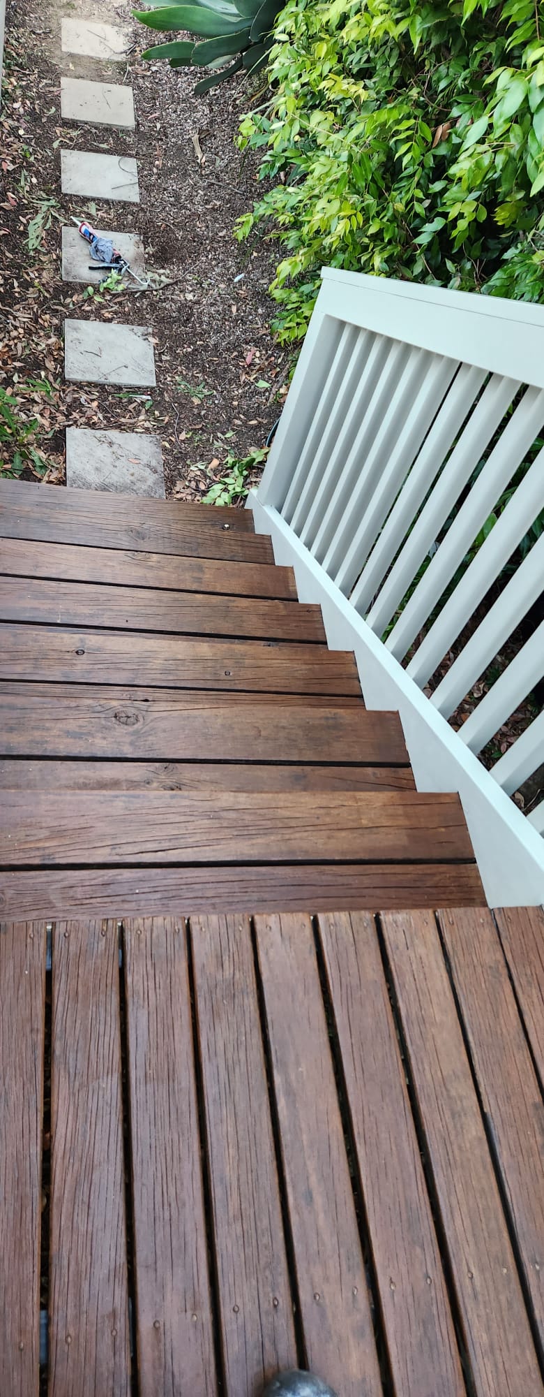 Staining of Steps and Handrails (10)